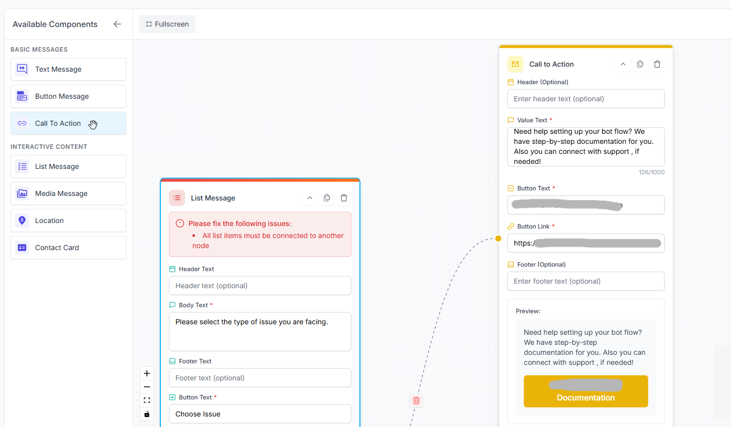 Call To Action Component